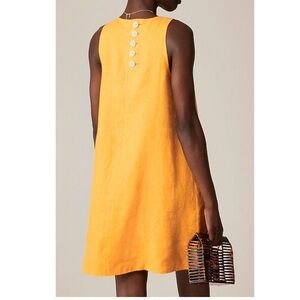 J. Crew Bright Orange Mini Dress